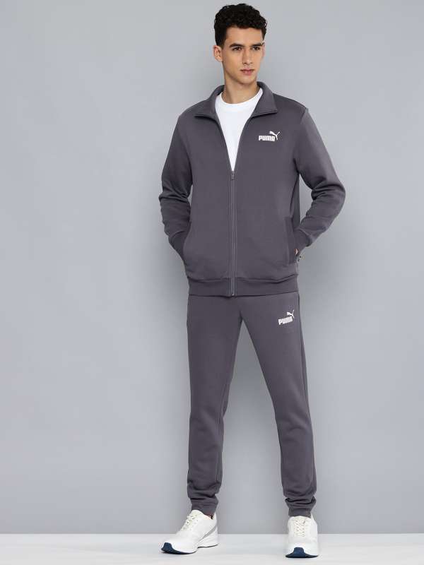 Puma grey and white tracksuit clearance