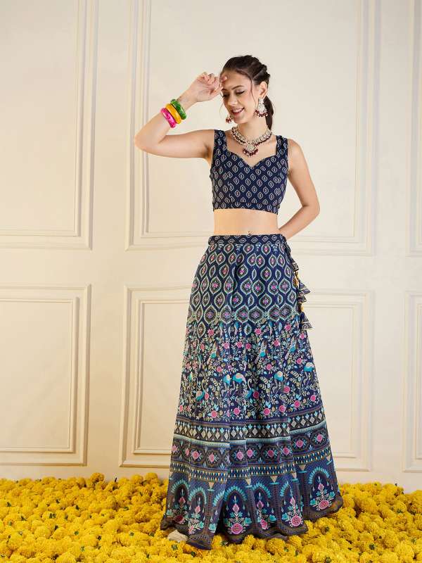 Women Lehenga Choli Skirts Tunics Buy Women Lehenga Choli Skirts Tunics online in India