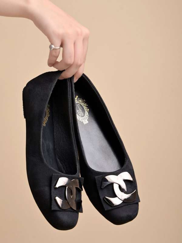 Black Ballerina Flats Buy Black Ballerina Flats online in India