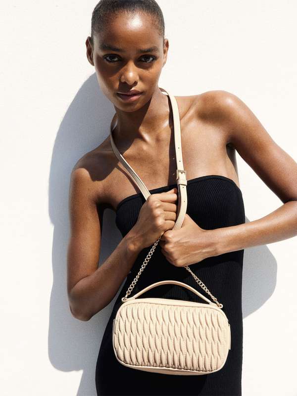 Beige handbags cheap on sale