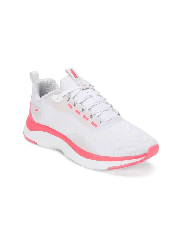Puma white insurge mesh sneakers outlet