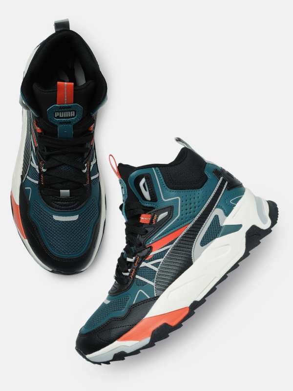 Buy Puma Men Trinity Mid Hybrid Textured Sneakers Casual Shoes for Men 30250169 Myntra