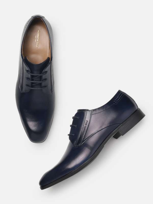 Dark blue formal shoes online