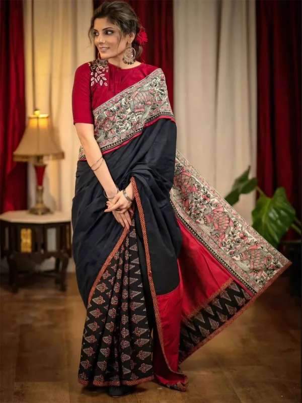 Saree dress style 2019 online