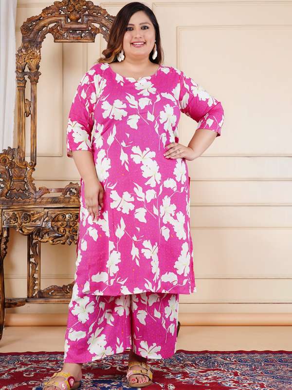 Salwar suits for plus size ladies top