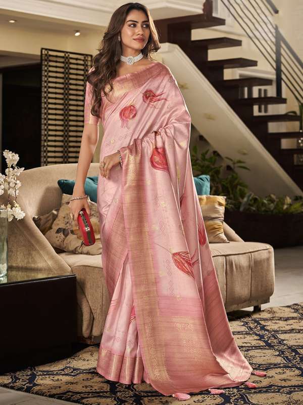 Soft silk sarees online myntra cheap