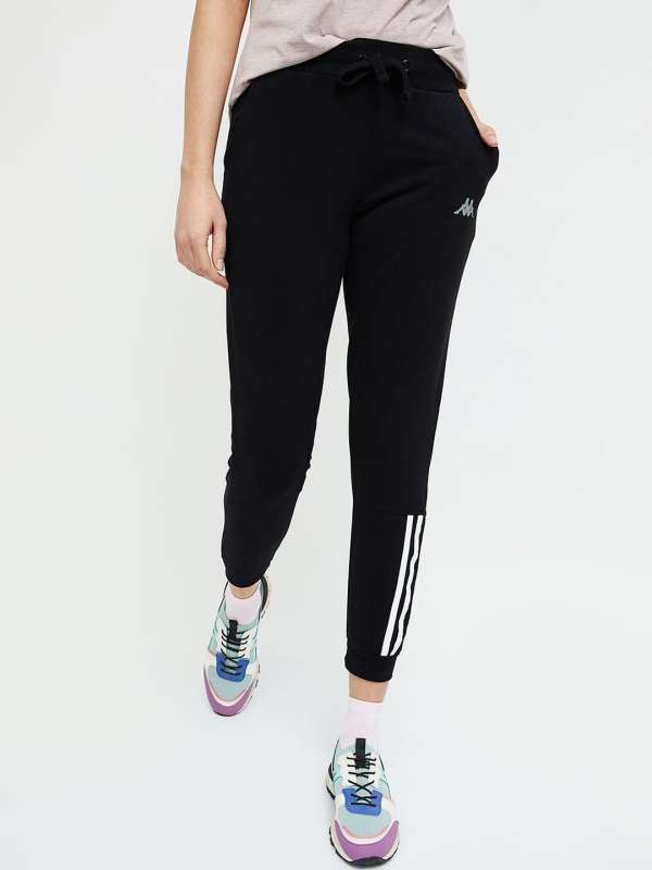 Kappa black track pants womens shop