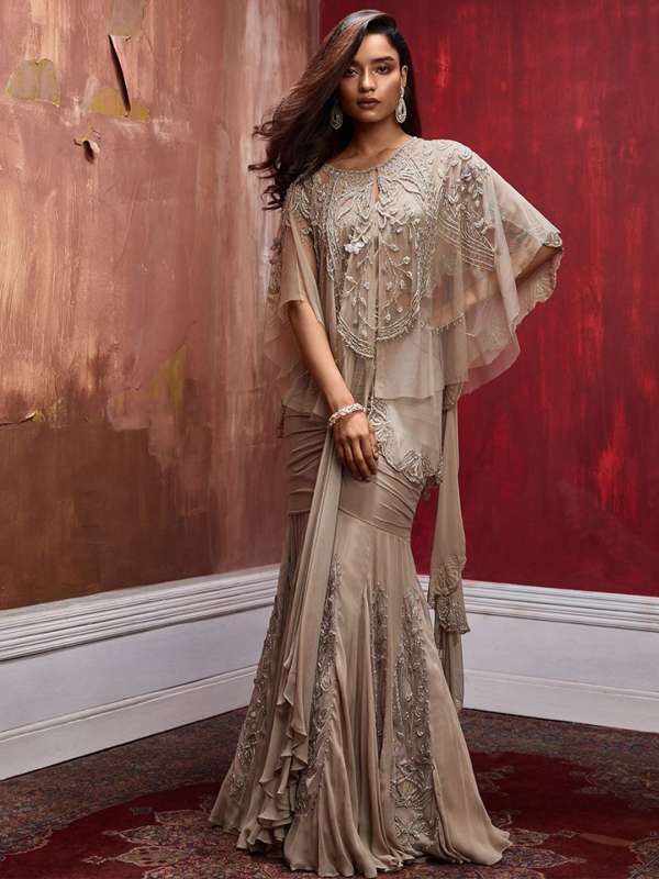 Lehenga saree net cheap