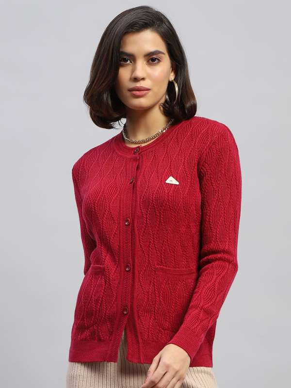 Monte Carlo Pink Sweaters Buy Monte Carlo Pink Sweaters online in India