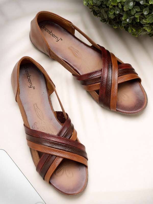 Dressberry open toe flats store
