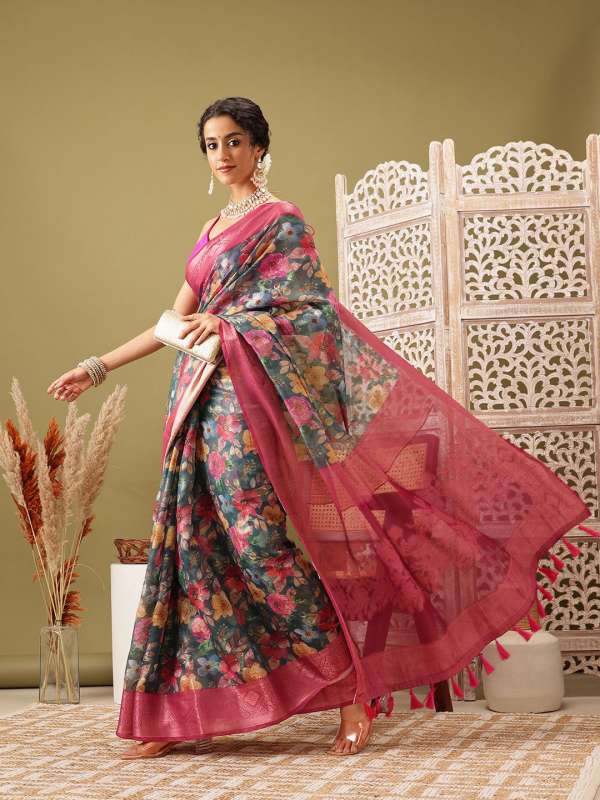 Ethnic cotton sarees online deals