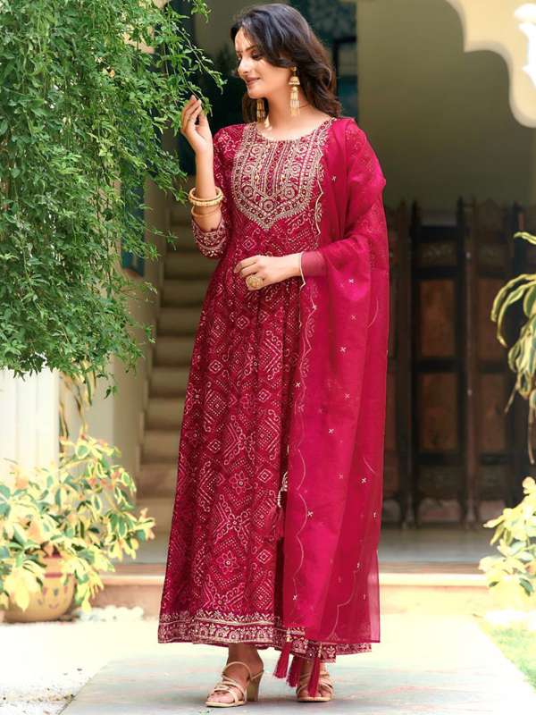 Anarkali online myntra deals