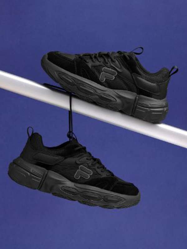 fila black womens shoes