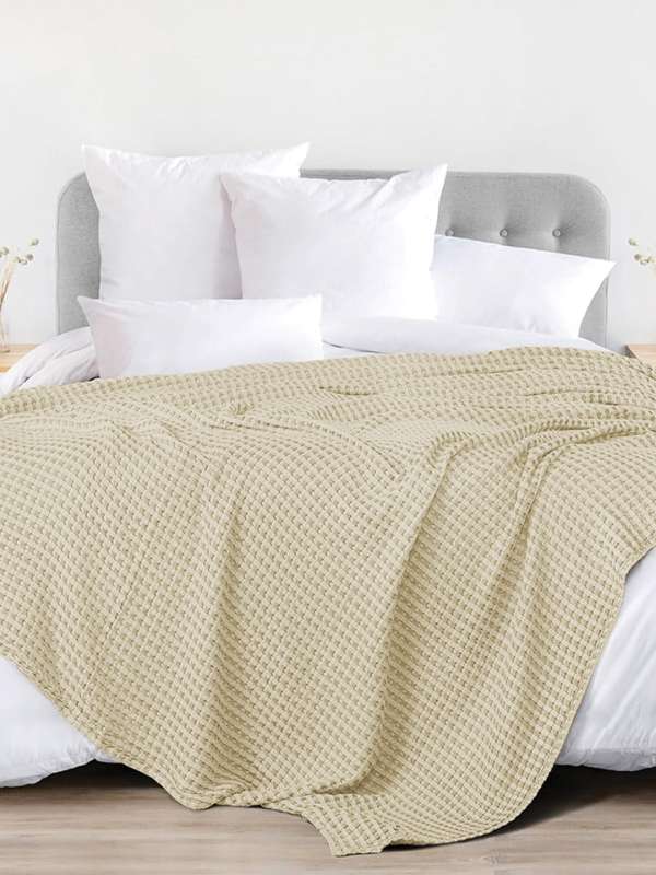 Cotton single bed blanket best sale