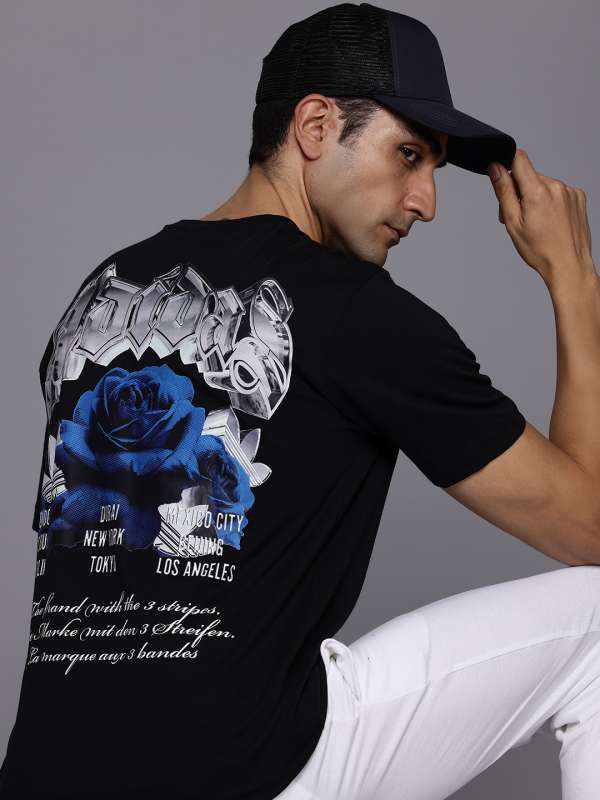 Adidas Originals Black Tanaami Hero T Shirt With Printed Back 9035055htm Buy Adidas Originals Black Tanaami Hero T Shirt With Printed Back 9035055htm online in India