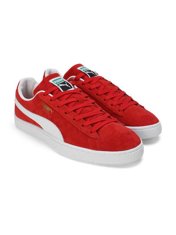 Puma shoes red colour hotsell