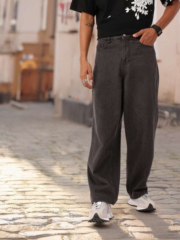 Mens twisted leg jeans clearance