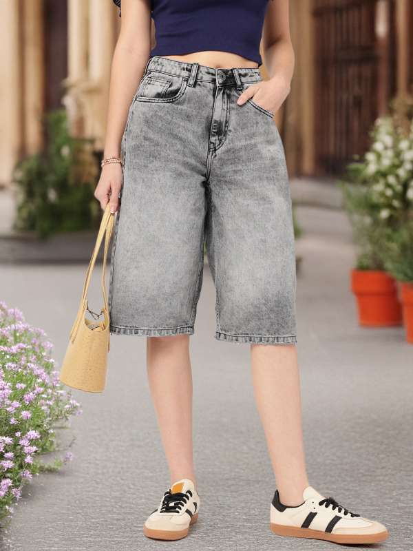 Women Denim Shorts Buy Women Denim Shorts online in India