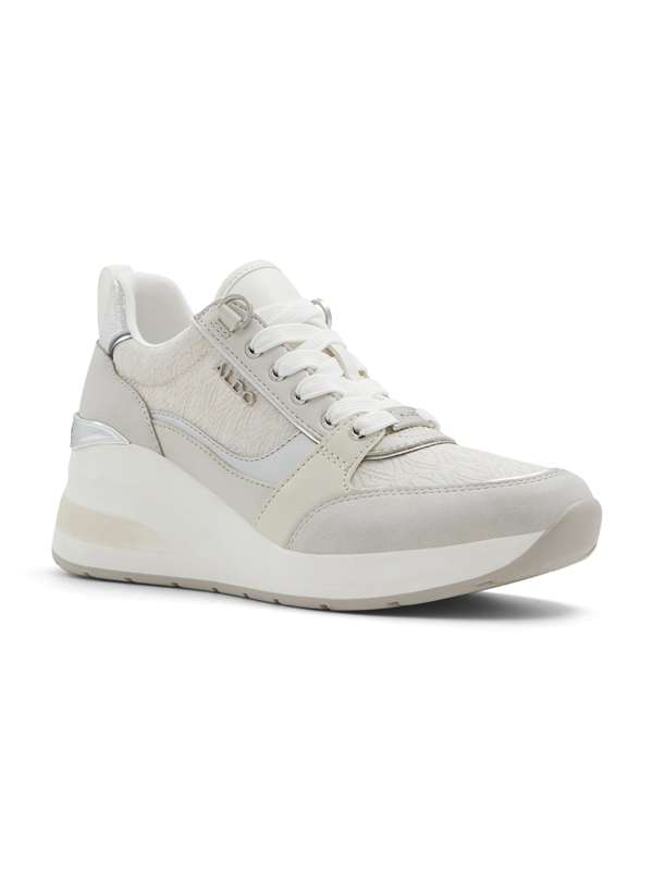 Aldo White Casual Sneakers Buy Aldo White Casual Sneakers online in India