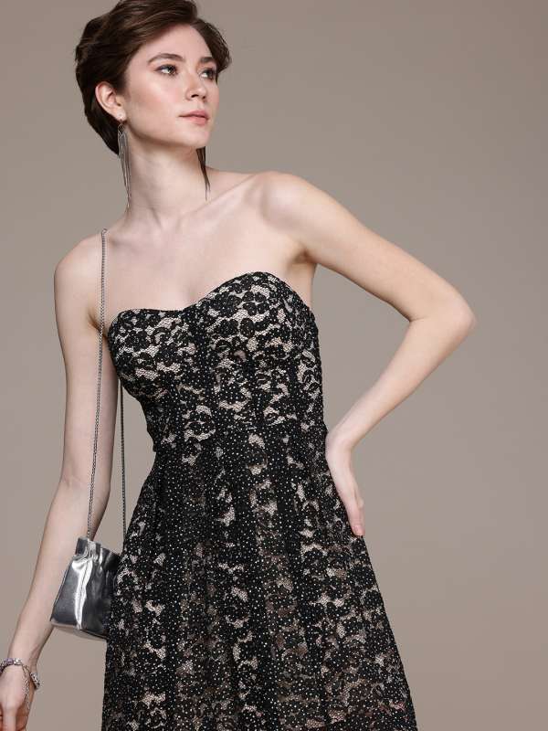 Black and grey dress cheap