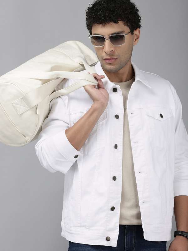 Us Polo Assn Denim Co White Jackets Buy Us Polo Assn Denim Co White Jackets online in India