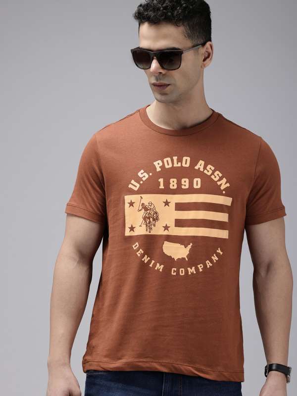Brown Men Round Neck Tshirts Blue Saint S.oliver U.s. Polo Assn. Denim Co. Assn Cherymoya Next Burton Levis Neva Captain America John Miller Buy Brown Men Round Neck Tshirts Blue Saint