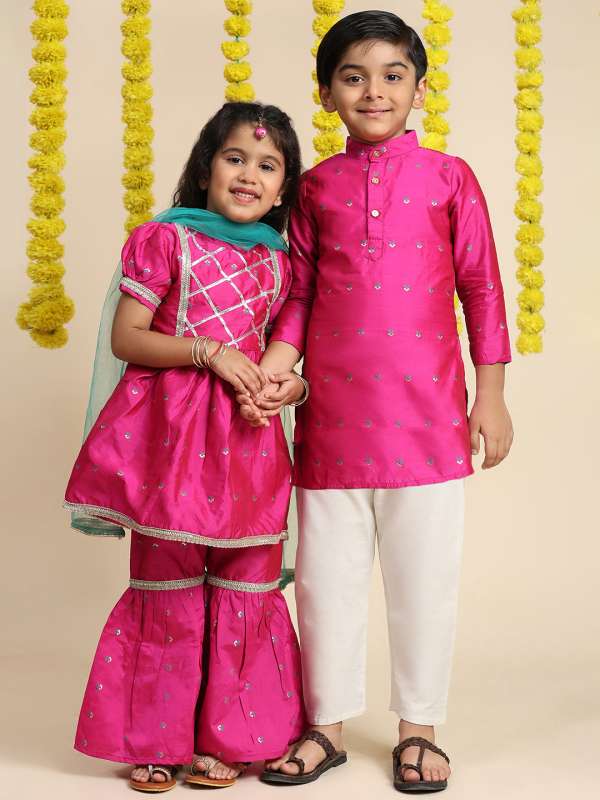 Purple Kids Apparel Ethnic Wear Buy Purple Kids Apparel Ethnic Wear online in India