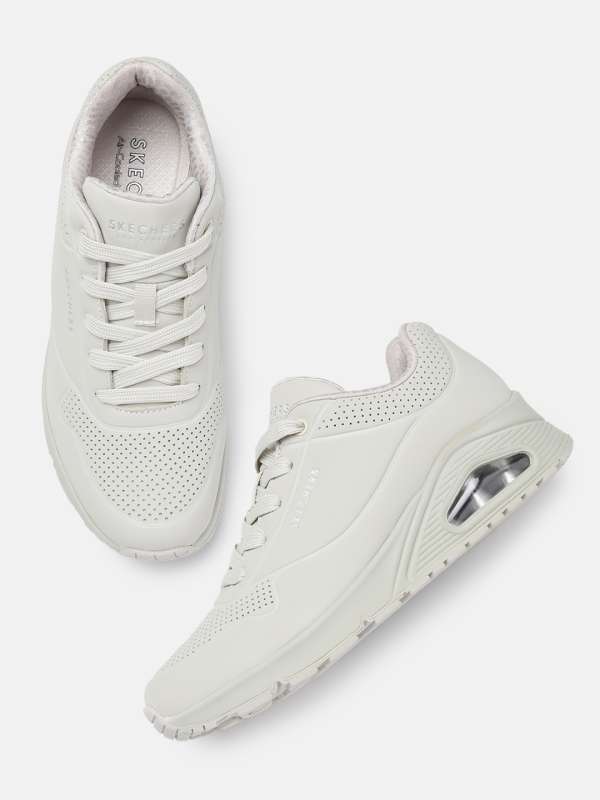 Grey Women Sporty Sneakers Fila Skechers Buy Grey Women Sporty Sneakers Fila Skechers online in India