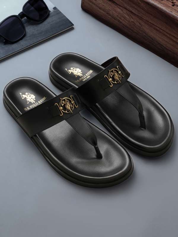 Us Polo Assn Men Black Sandal Buy Us Polo Assn Men Black Sandal online in India