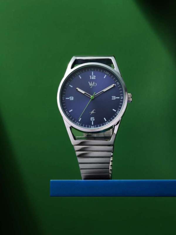 Fastrack blue colour watch top