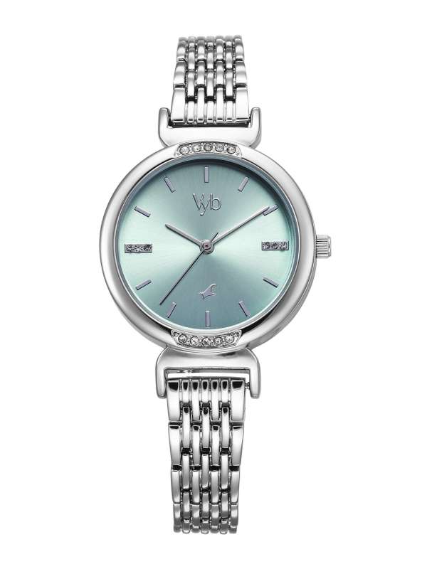 Fastrack Loopholes Analog Silver Dial Womens Buy Fastrack Loopholes Analog Silver Dial Womens online in India