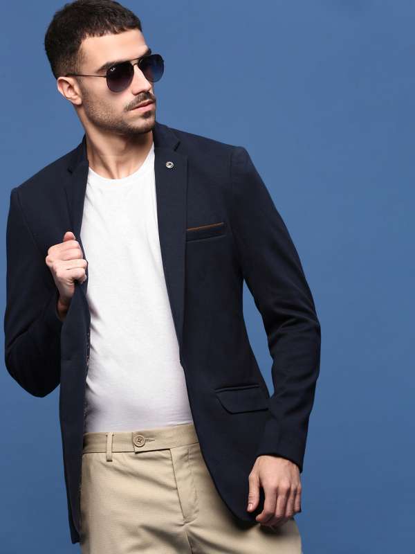 Giovani blue blazer on sale