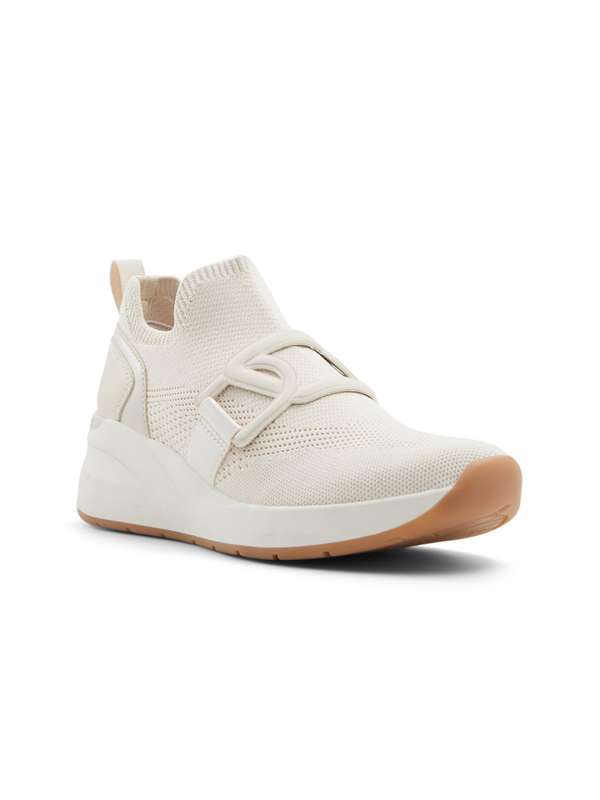 Aldo White Slip On Sneakers Buy Aldo White Slip On Sneakers online in India
