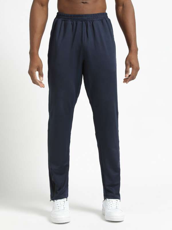 Track pants with elastic ankle best sale