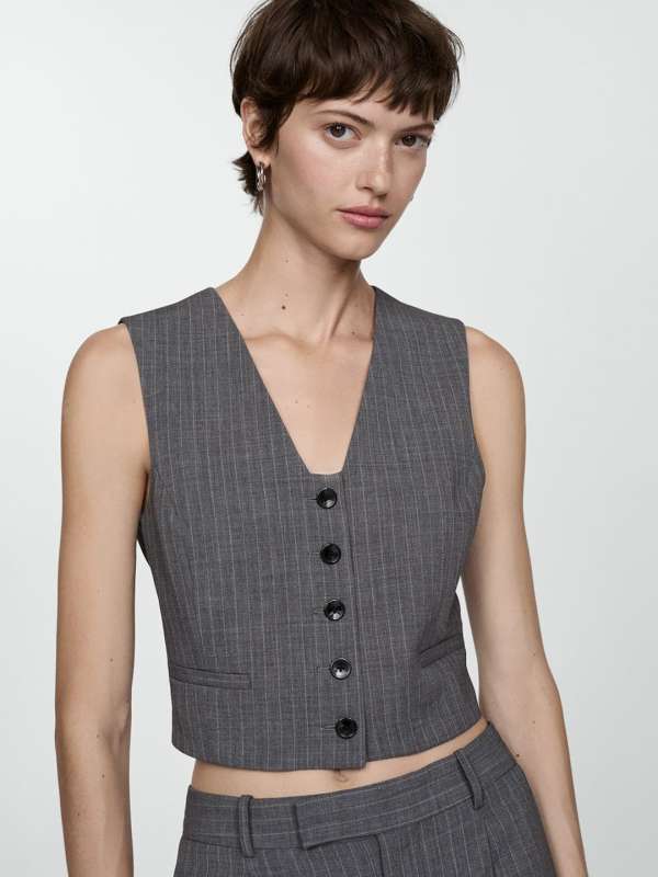 Grey Waistcoat Buy Grey Waistcoat online in India