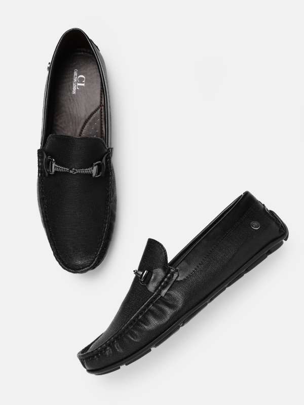 Carlton london black loafers on sale