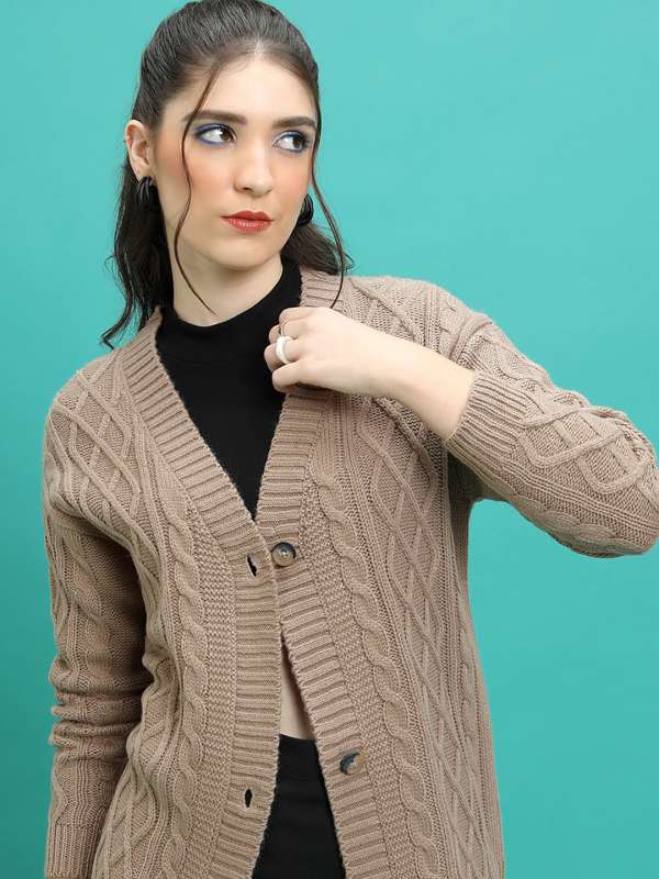Women Cardigans Buy ladies Cardigan Online in India Myntra