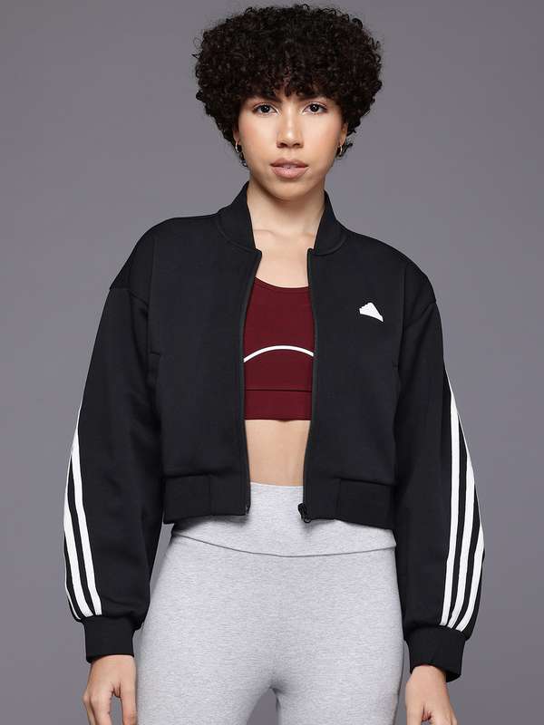 black adidas sweatshirt womens