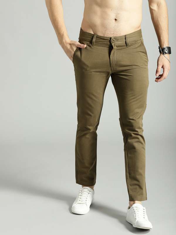 ankle length mens trousers