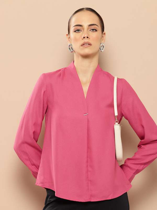Pink Formal Top Buy Pink Formal Top online in India