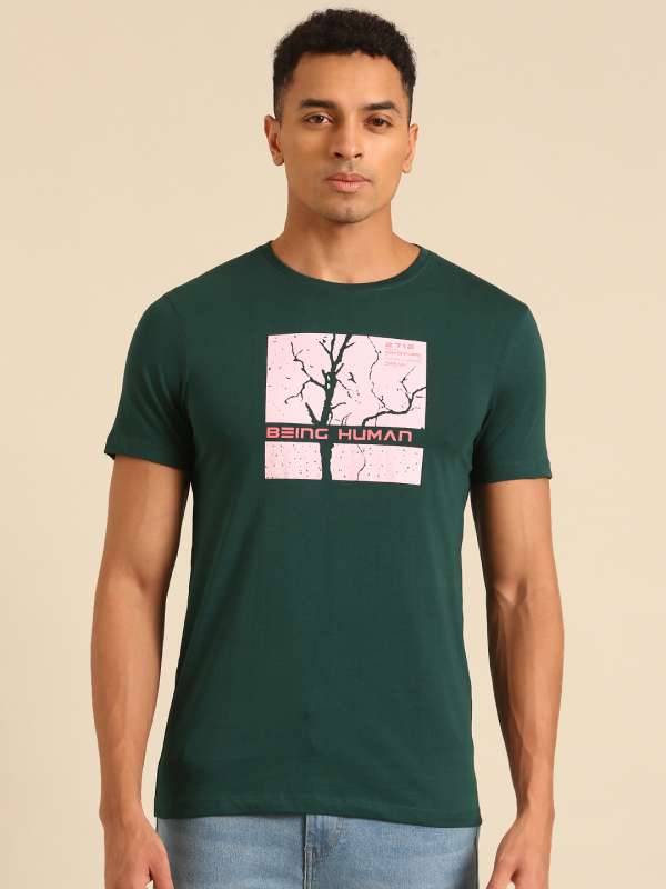 Being Human Green Tshirts Buy Being Human Green Tshirts online in India