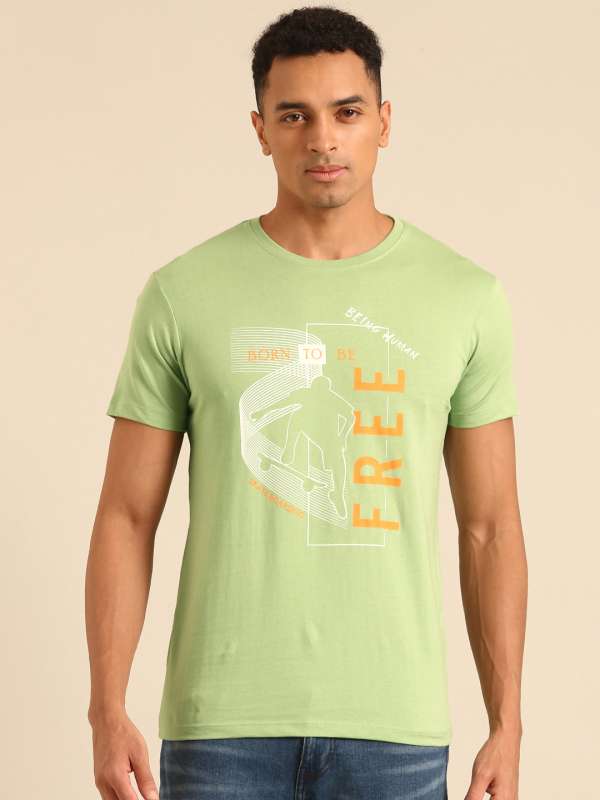Being Human Green Tshirts Buy Being Human Green Tshirts online in India