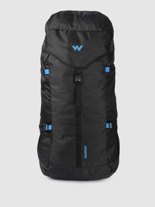 Wildcraft 60 ltrs black rucksack on sale