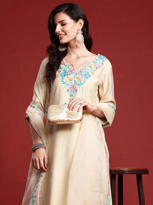 Work dress material online shopping cheap