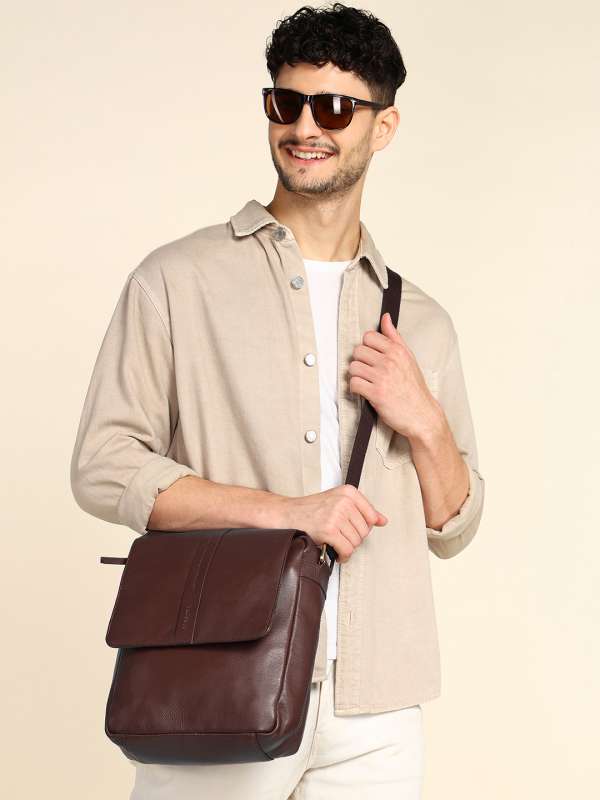 Men Leather Sling Bags Buy Leather Sling Bags for Men Online in India