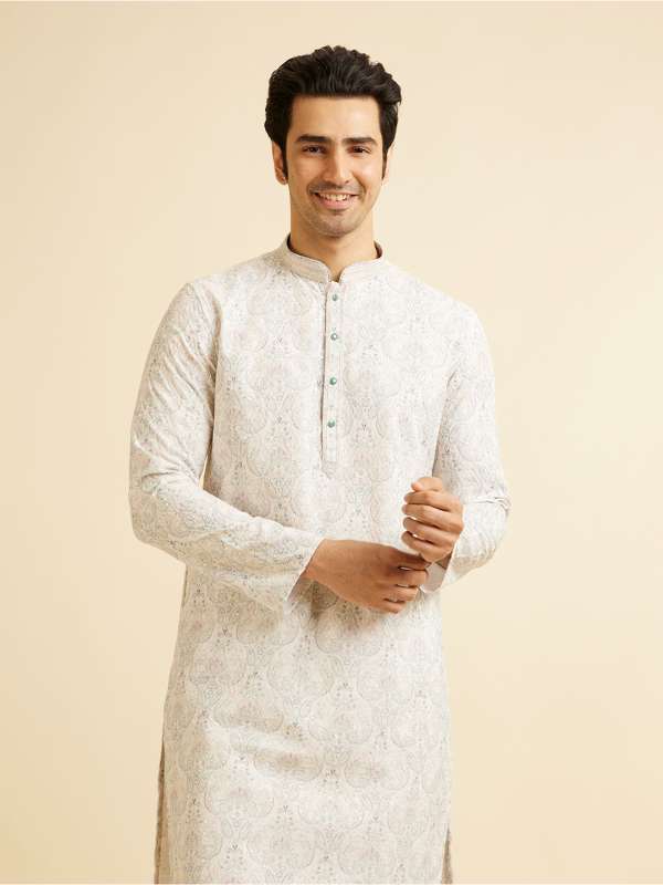 Manyavar kurta pajama party wear outlet