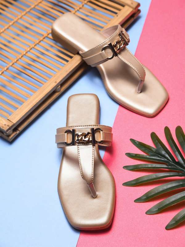 Myntra flat footwear online