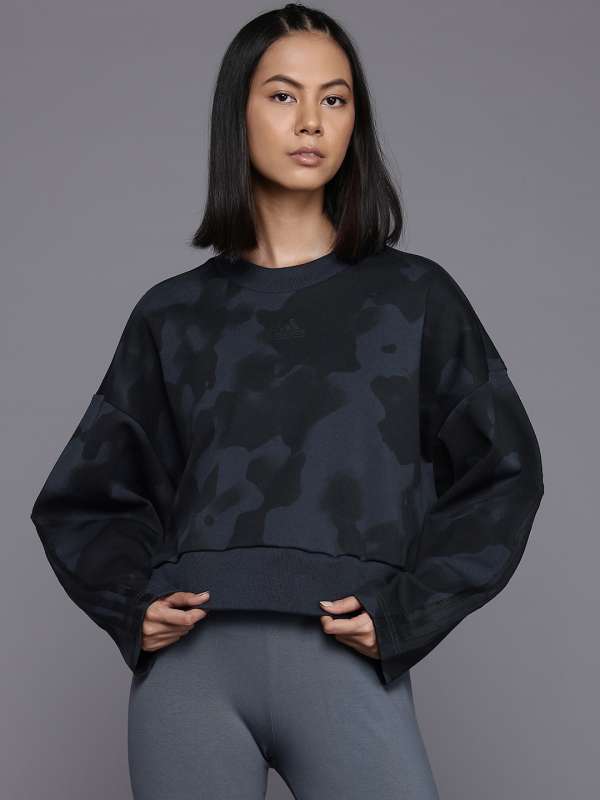 Navy adidas sweater store