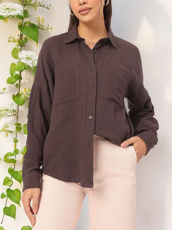 Longline Shirt Women Buy Longline Shirt Women online in India