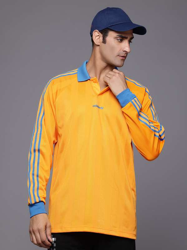 mustard adidas top